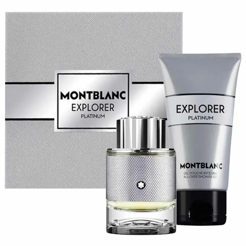 Mont Blanc Explorer Platinum Cofanetto Eau De Parfum 60 Ml