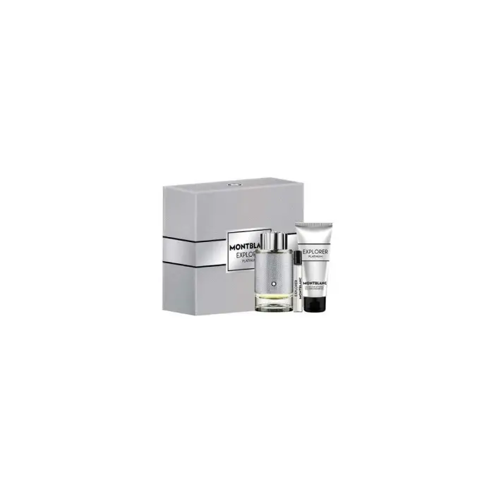 Mont Blanc Explorer Platinum Uomo 100 ml - Set Eau de Parfum