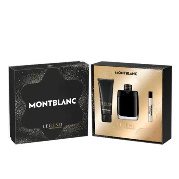 Mont Blanc Legend Uomo 100 ml - Eau de Parfum Set 3 pezzi