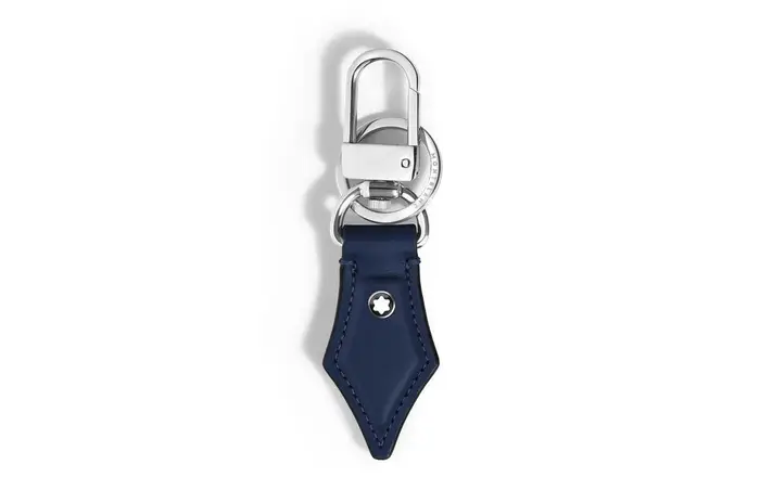 MONTBLANC Portachiavi A Forma Di Pennino In Pelle Meisterstück