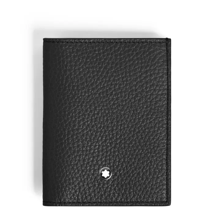 Portafoglio Mini 4 Tasche In Pelle Con Grana - Montblanc