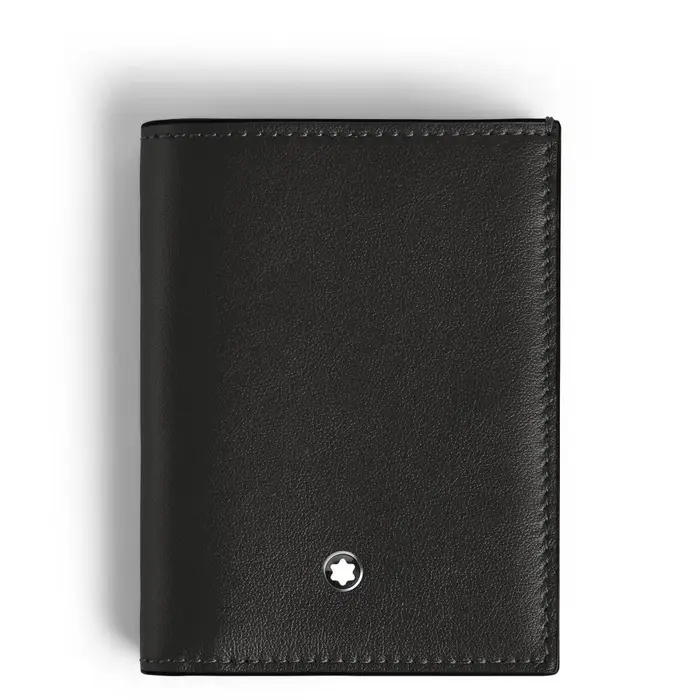 MONTBLANC Portafoglio Mini 4 Tasche In Pelle Soft