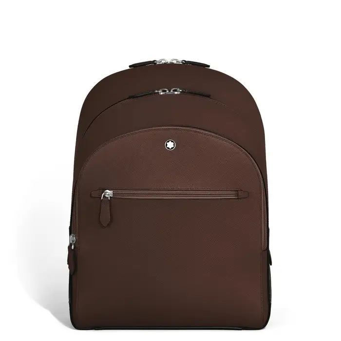 Zaino Modello Medio Con 3 Compartimenti In Pelle Sartorial - Montblanc