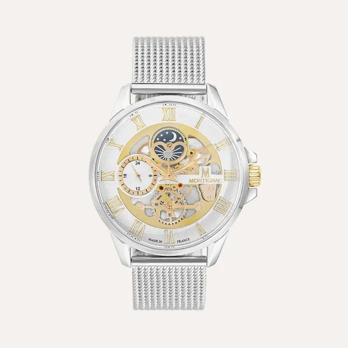 MONTIGNAC Orologio Al Quarzo Round Quartz Mow610