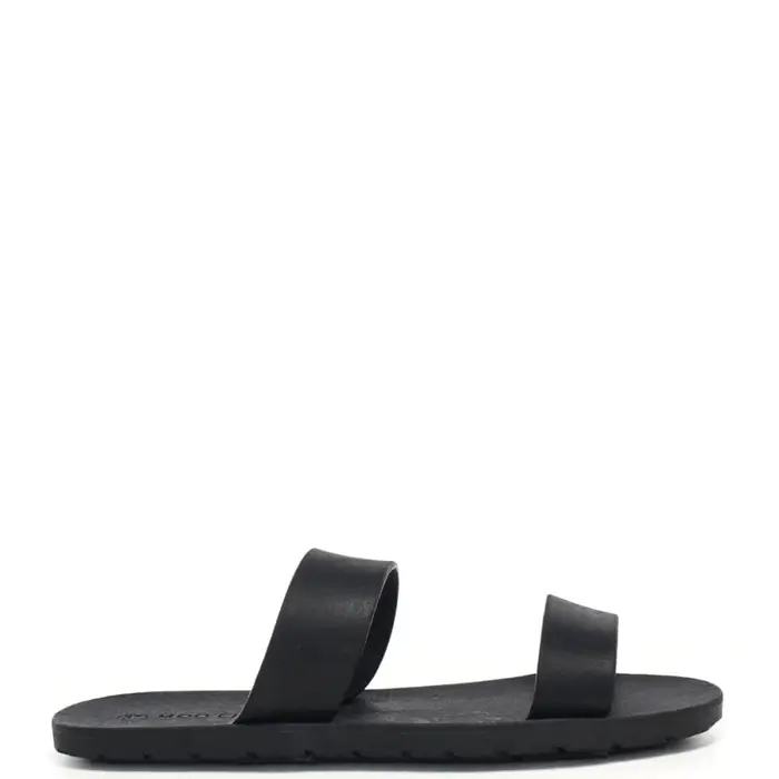 sandali donna two straps nero