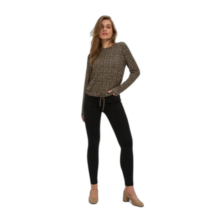 Moodo Jeans skinny da donna Z-JE-4805 Noir