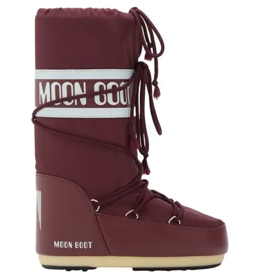Moon Boot MB Icon Nylon - doposci Bordeaux