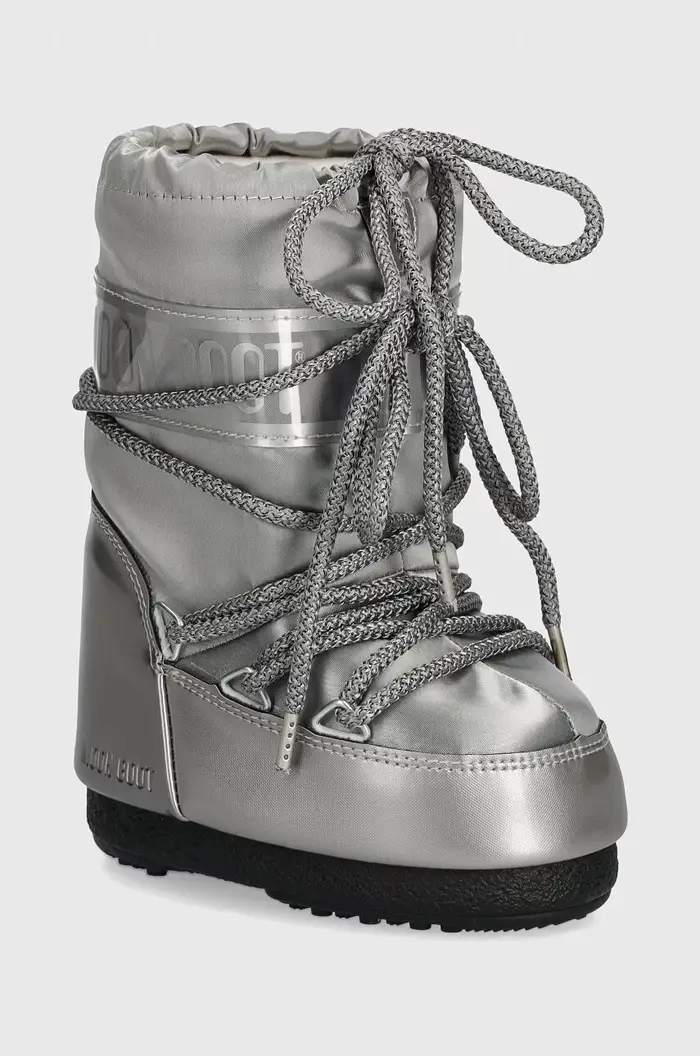 moon boot stivali da neve bambini ICON GLANCE Argento