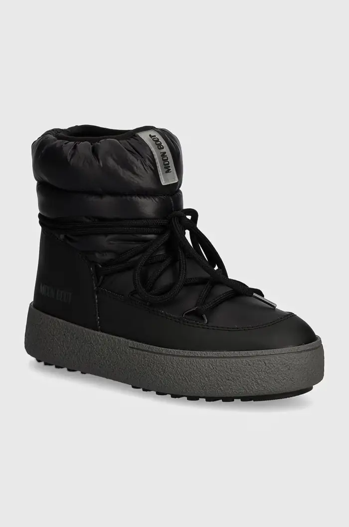 moon boot stivali da neve MB LTRACK LOW NYLON WP Nero