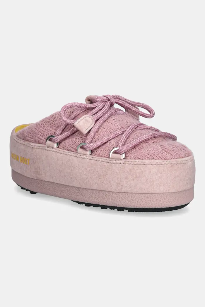 moon boot stivali da neve MB X GIR EVX MULE KNIT Rosa