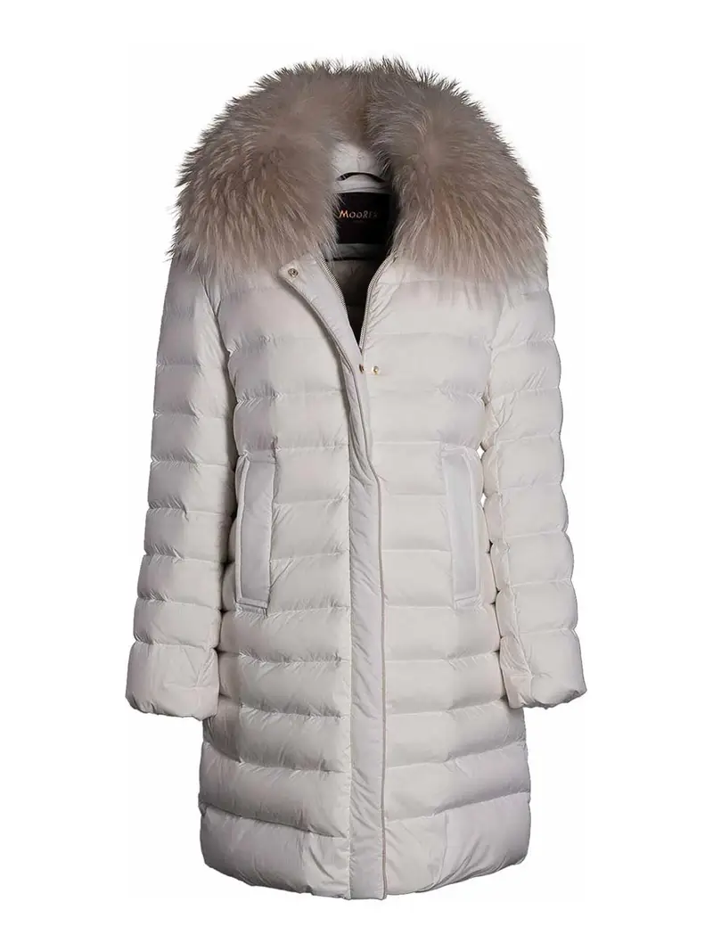 Moorer Cappotto Cintias Bianco