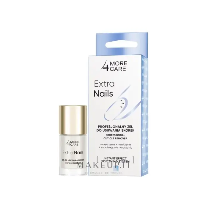 More4care Extra remover per cuticole (crema) con texture in gel 10 ml