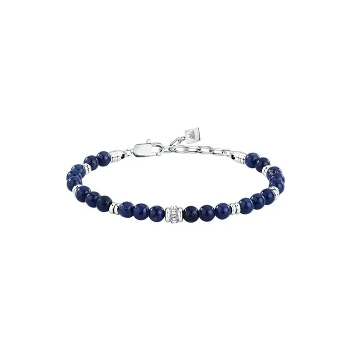 Bracciale Uomo Pietre In Acciaio Con Lapislazzuli - Morellato