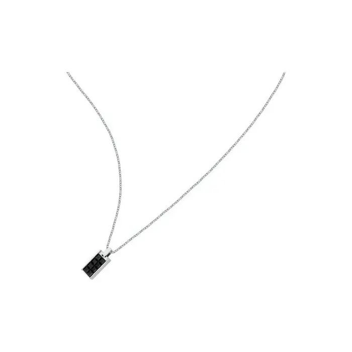 Collana Pendente Uomo - Acciaio E Zirconi - Morellato