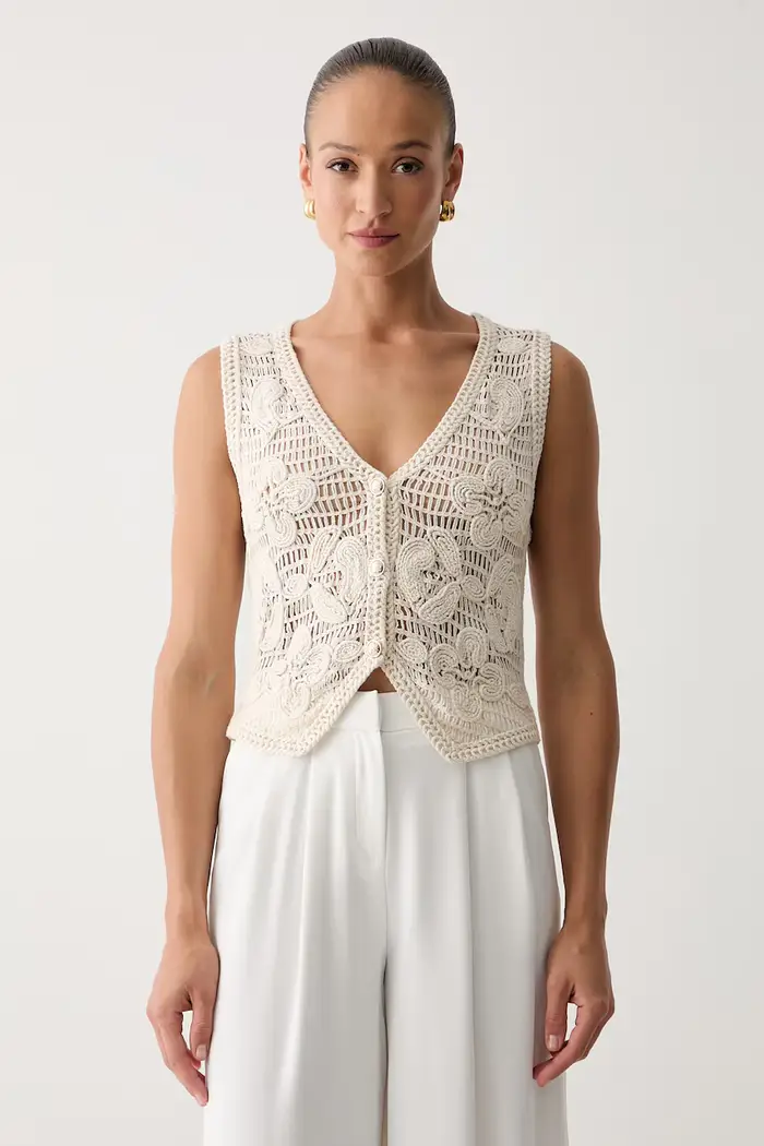 Morgan da donna con cotone MNEO Beige