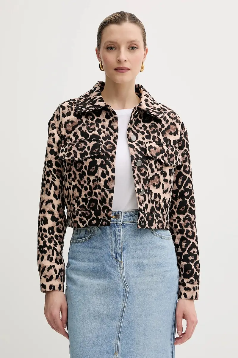 Morgan giacca VSPRING colore beige VSPRING