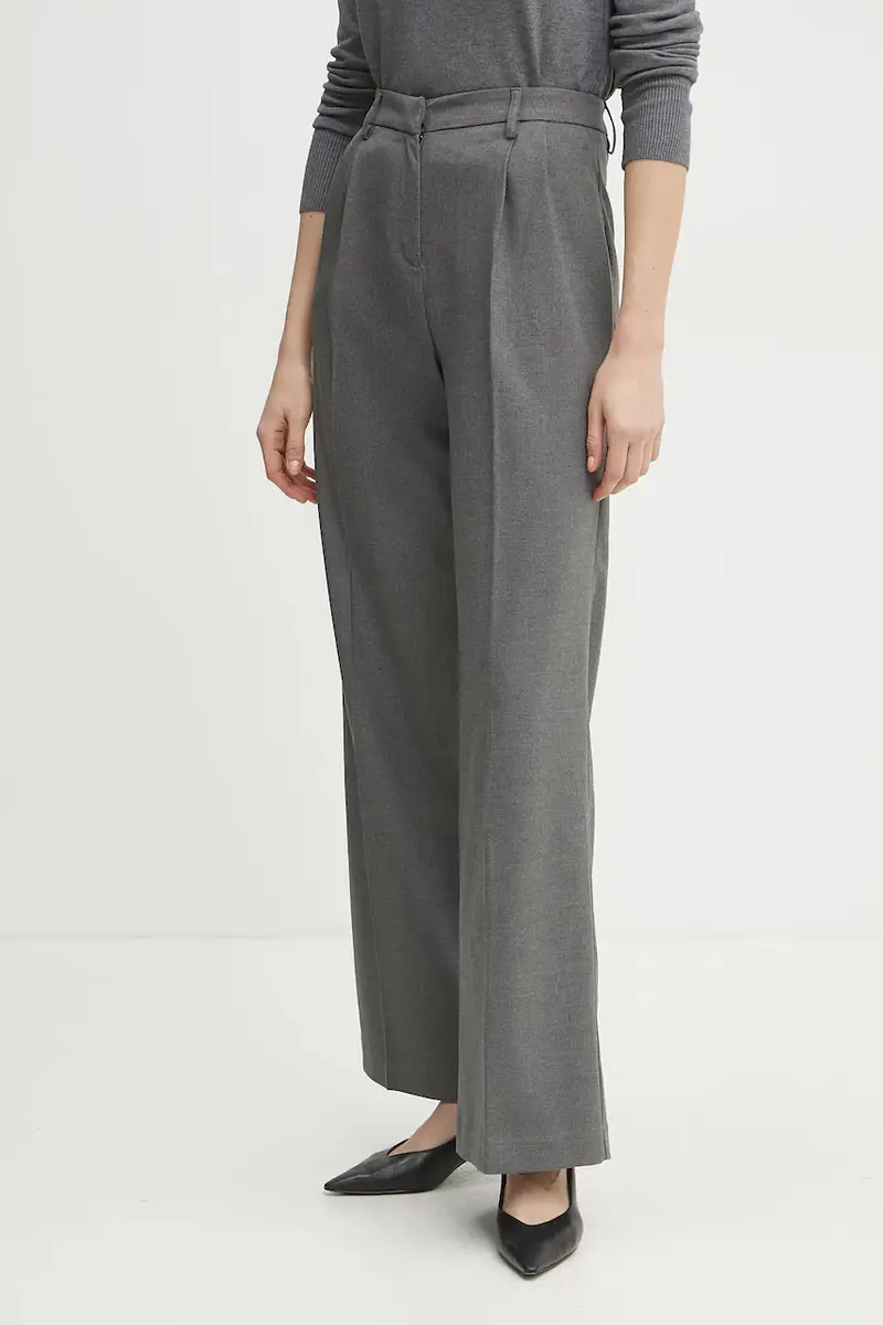 Morgan pantaloni PANIS.F donna colore grigio PANIS.F