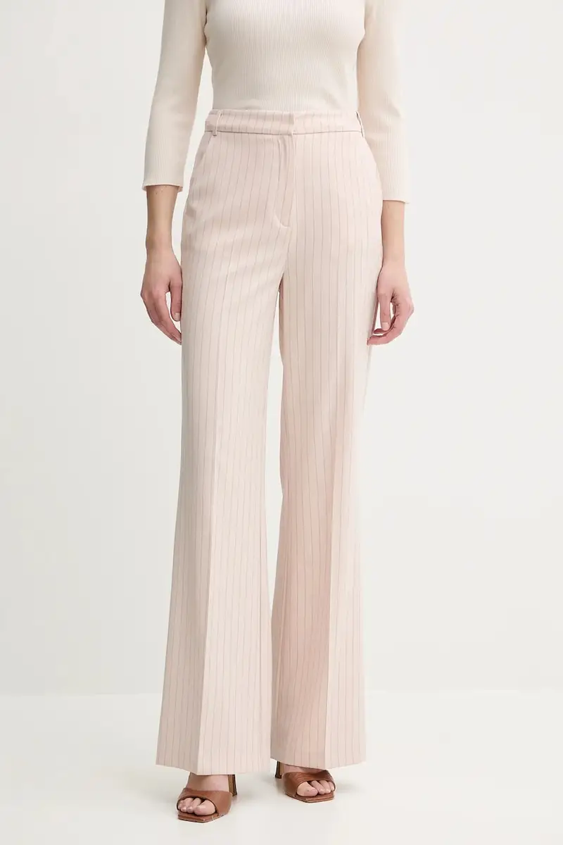 Morgan pantaloni PVIVI.F donna colore beige PVIVI.F