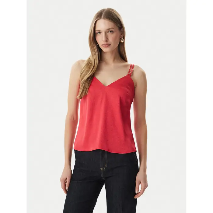 Morgan Top 242-OLAFI Corallo Regular Fit