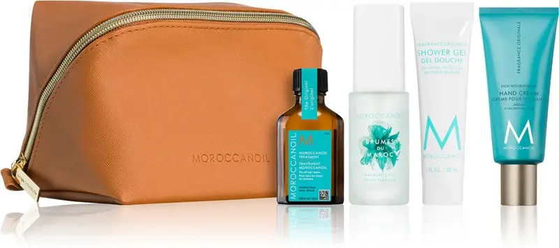 MoroccanOil Body kit da viaggio per corpo e capelli (aqua) 4 pz
