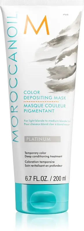 MoroccanOil Color Depositing Maschera Platinum