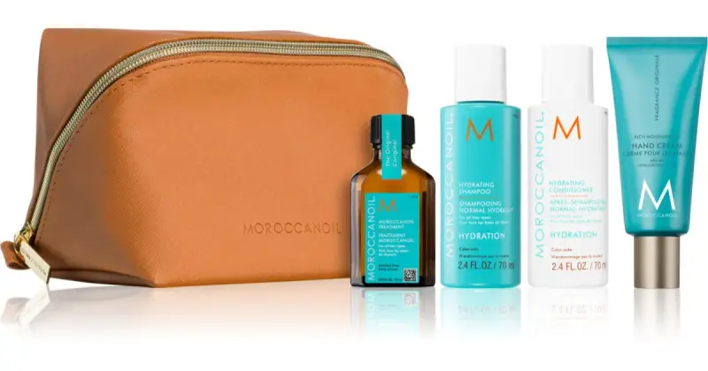 MoroccanOil Hydration kit da viaggio nutriente e idratante trousse di cosmetici
