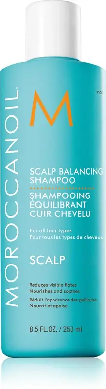 MoroccanOil Scalp Balancing Shampoo lenitivo per capelli grassi contro la forfora 250 ml