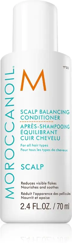MoroccanOil Scalp Conditioner balsamo lenitivo per cuoi capelluti grassi contro la forfora 70 ml