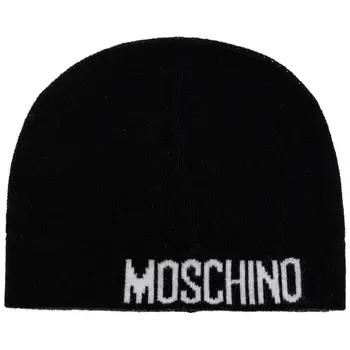 Moschino Berretto Cappello 50%Lana 50%Acrilico - Nero - 65463-m3344-016