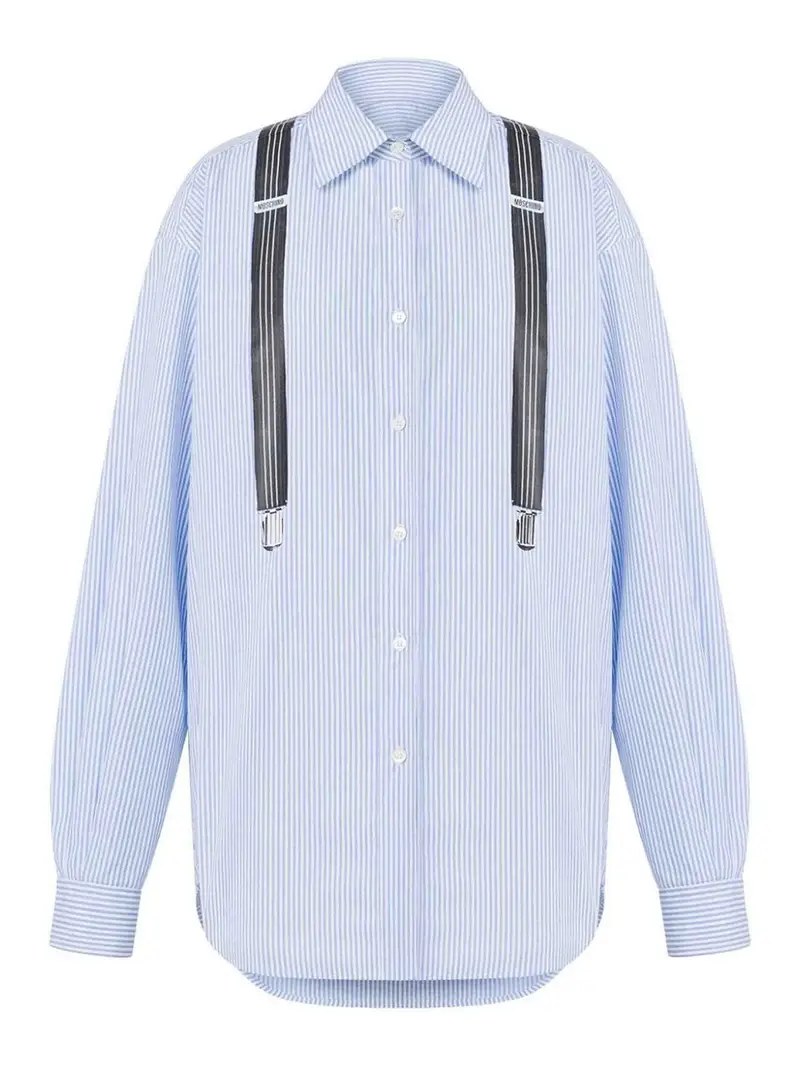 Moschino Camicia Azzurro