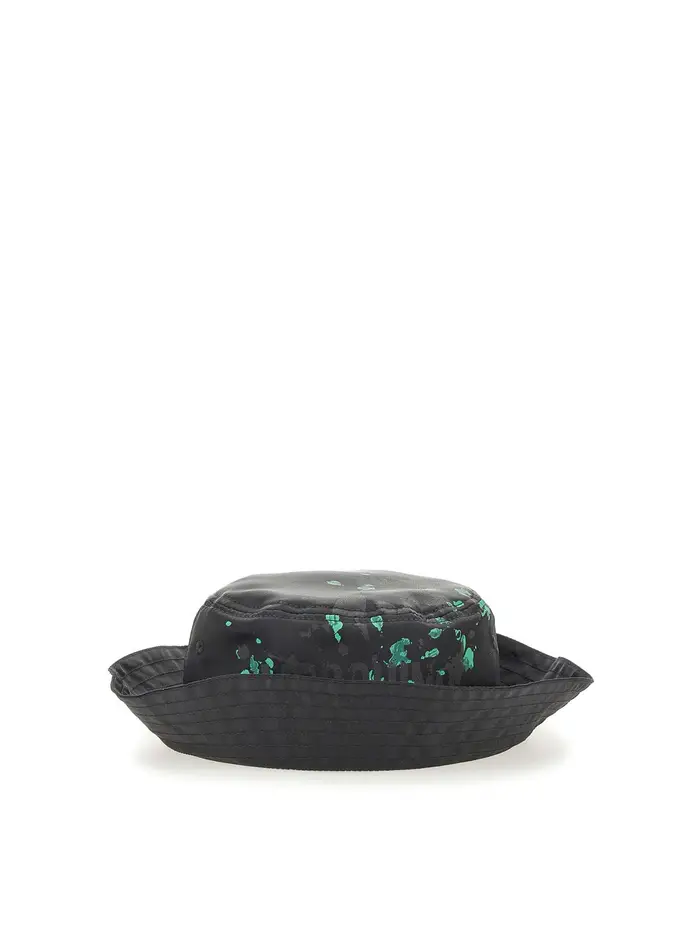 Moschino Cappello stile pescatore con logo Nero