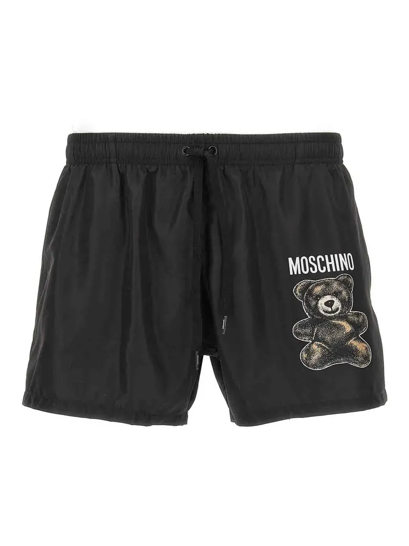Moschino Costume da bagno orsacchiotto Nero