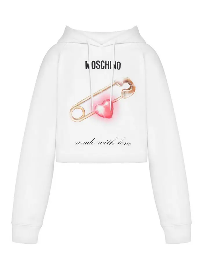 Moschino Felpa Bianco