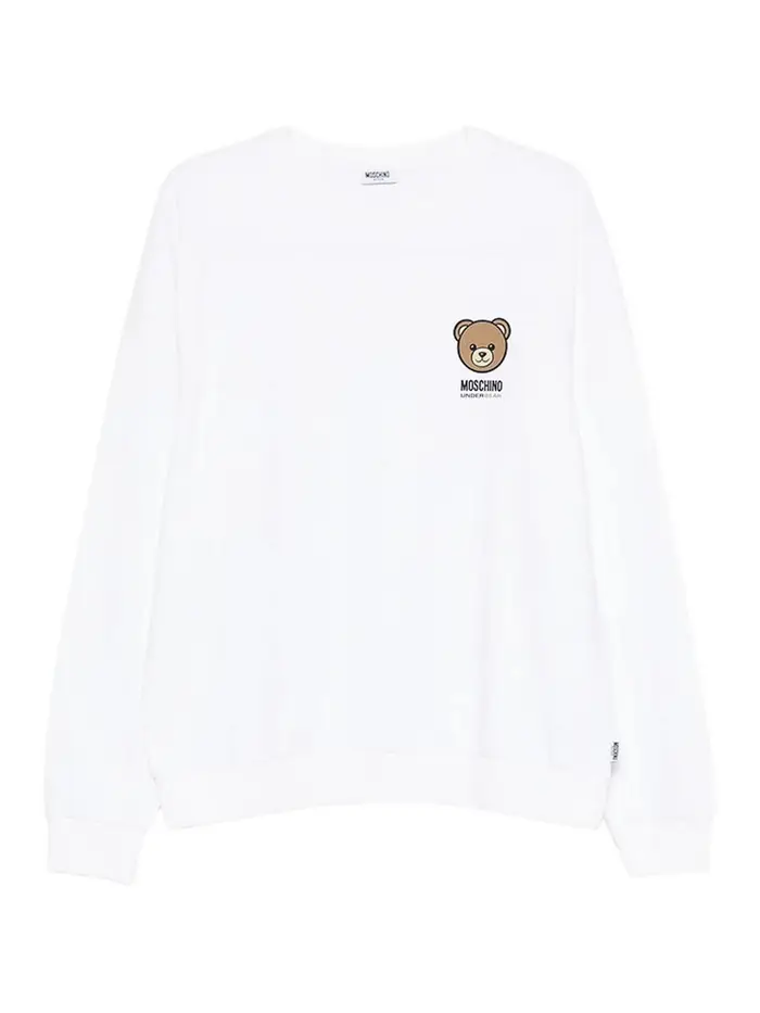 Moschino Felpa Bianco