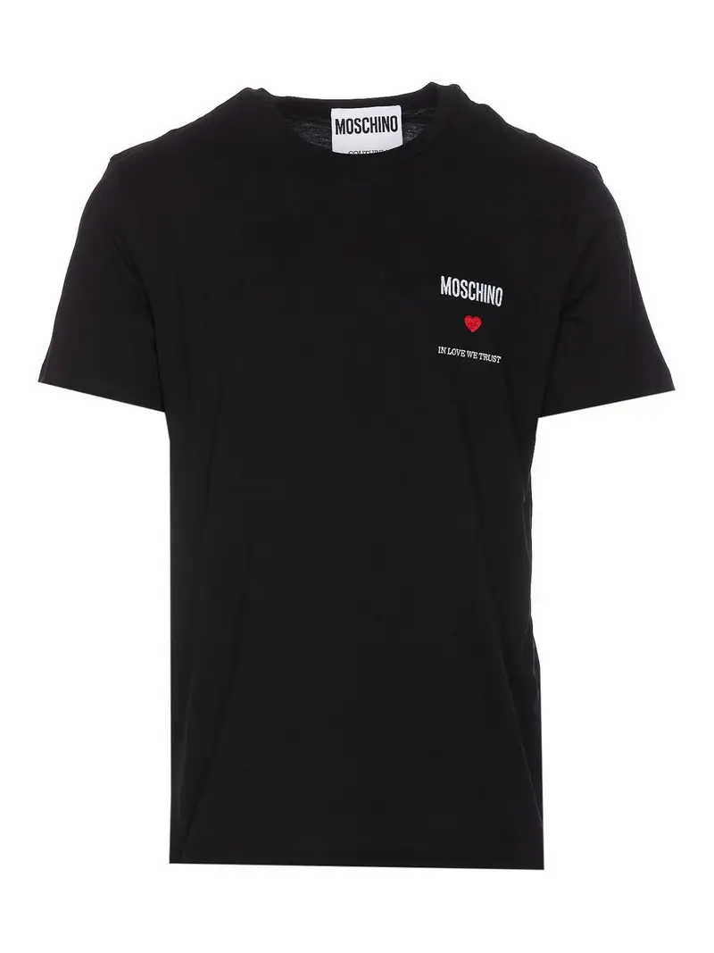 Moschino T-shirt Nero 3864654