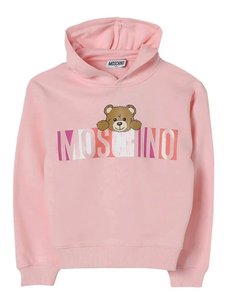 Moschino Kids Felpa Rosa