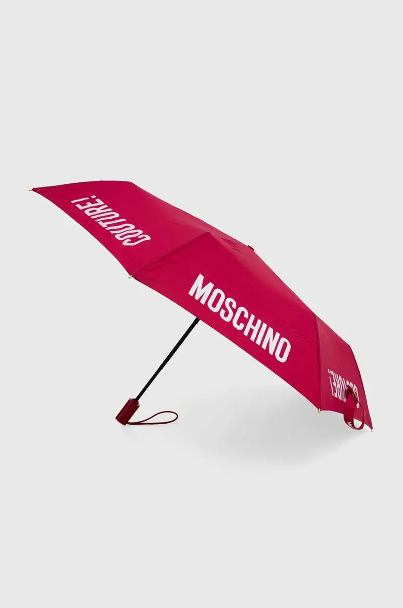 Moschino ombrello colore granata 8983
