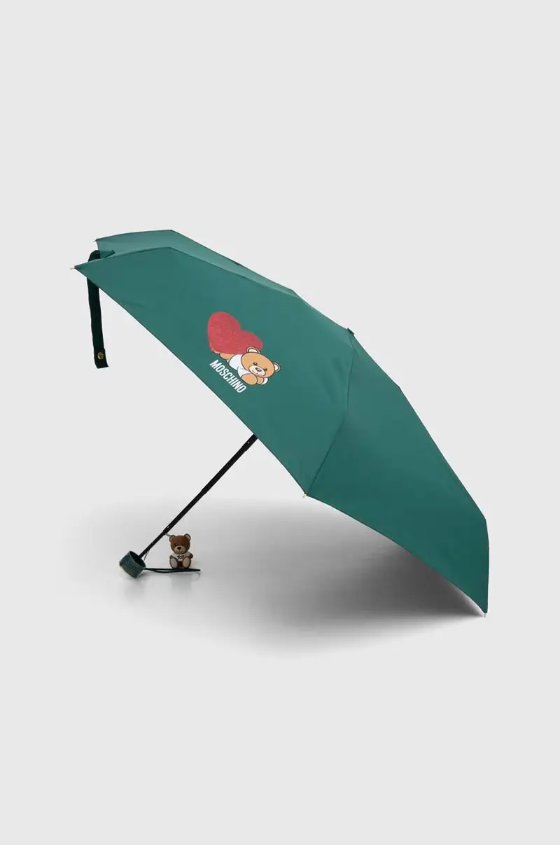 Moschino ombrello colore verde 8188