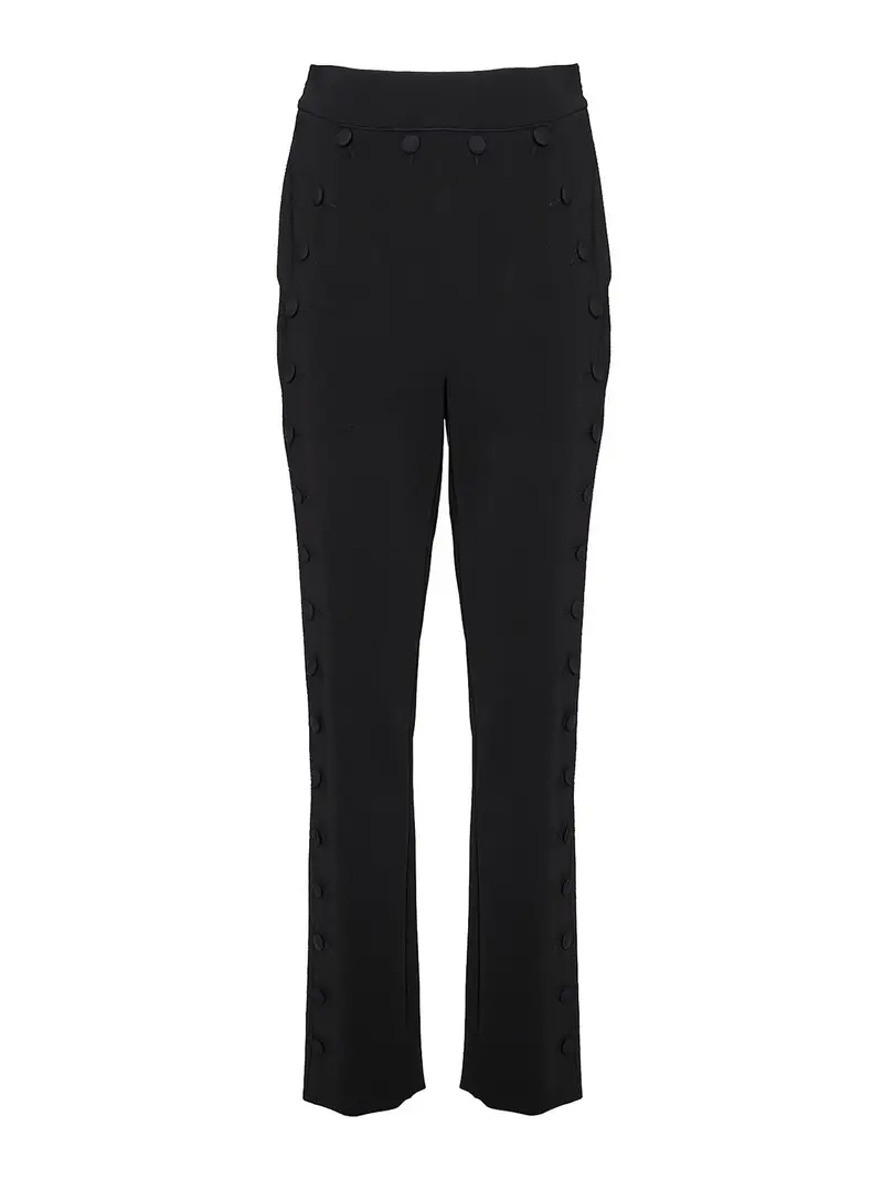 Moschino Pantaloni in crêpe Nero