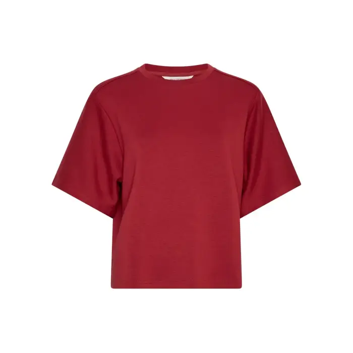 moss copenhagen Felpa 2/4 donna Maelee Ima Rouge
