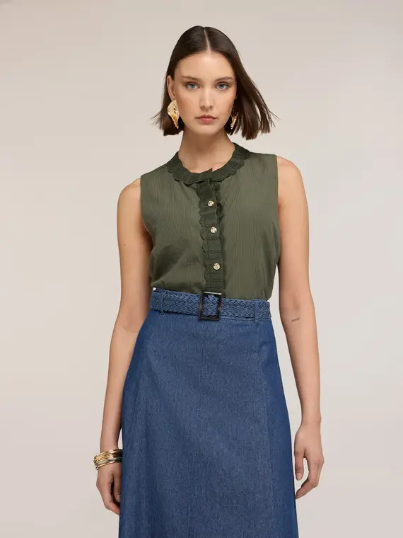 Motivi Top Donna Verde 4545364