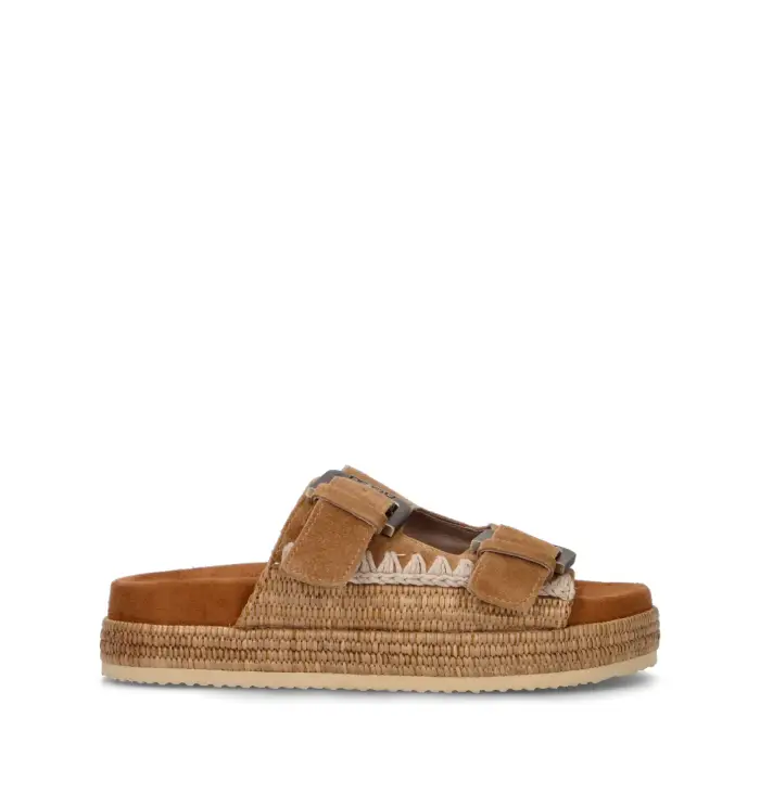 MOU Ciabatta donna cognac Vario