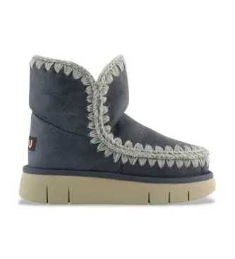 per donna MU FW531002C Eskimo 18 bounce vintage leather (39), Pelle, Basso, Nessuno, Casual, Navy