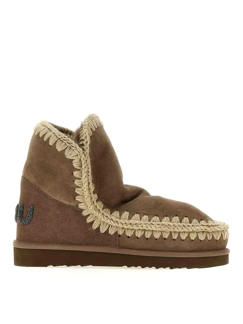 Mou Stivaletti in camoscio Marrone