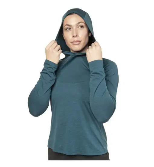 Mountain Equipment Glace Hooded W - felpa con cappuccio - donna Blue