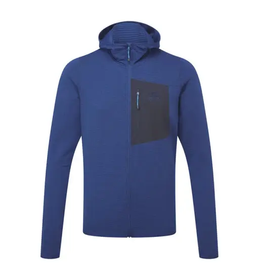 Mountain Equipment Lumiko Hooded - felpa in pile - uomo Blue