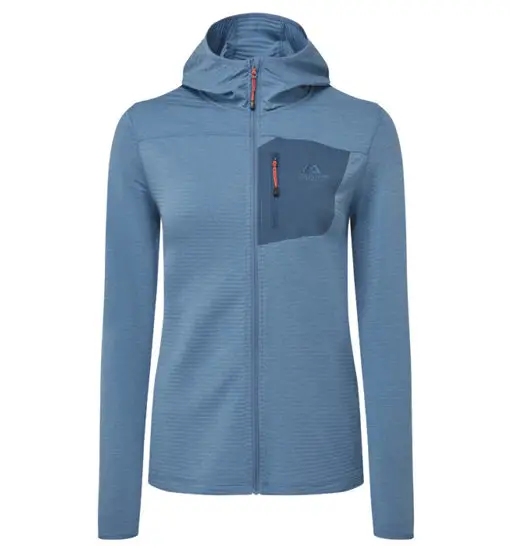 Mountain Equipment Lumiko Hooded W - felpa in pile - donna Blue