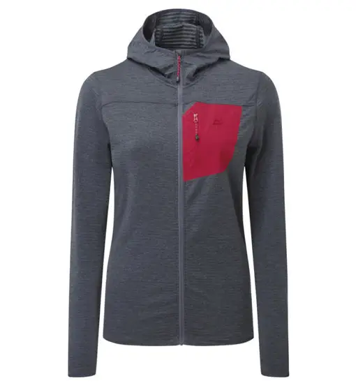 Mountain Equipment Lumiko Hooded Wmns - felpa in pile - donna Grey