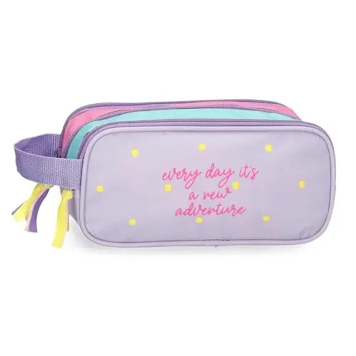 MOVOM New Adventure Astuccio Multicolore 22 x 7 x 3 cm Poliestere 0, 46 L, multicolore, Taglia unica, Astuccio