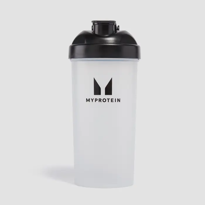 MP Shaker in plastica Myprotein - Trasparente/Nero